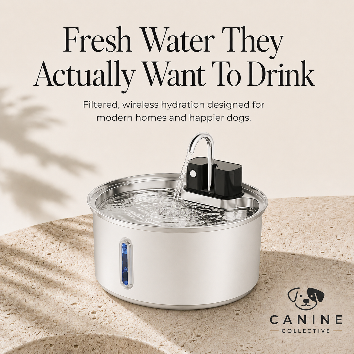 Canine Collective Water Fountain