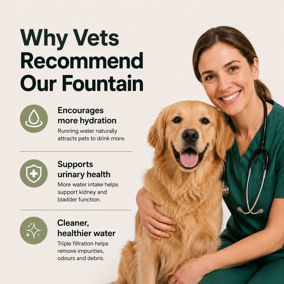 Canine Collective Water Fountain